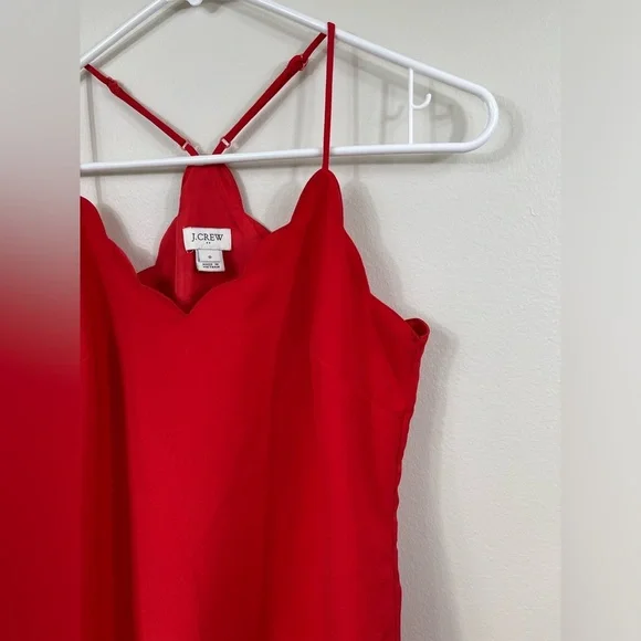 Red Women's Top Camisoles Career Work Summer by JCrew Size 0 - Picture 3 of 12